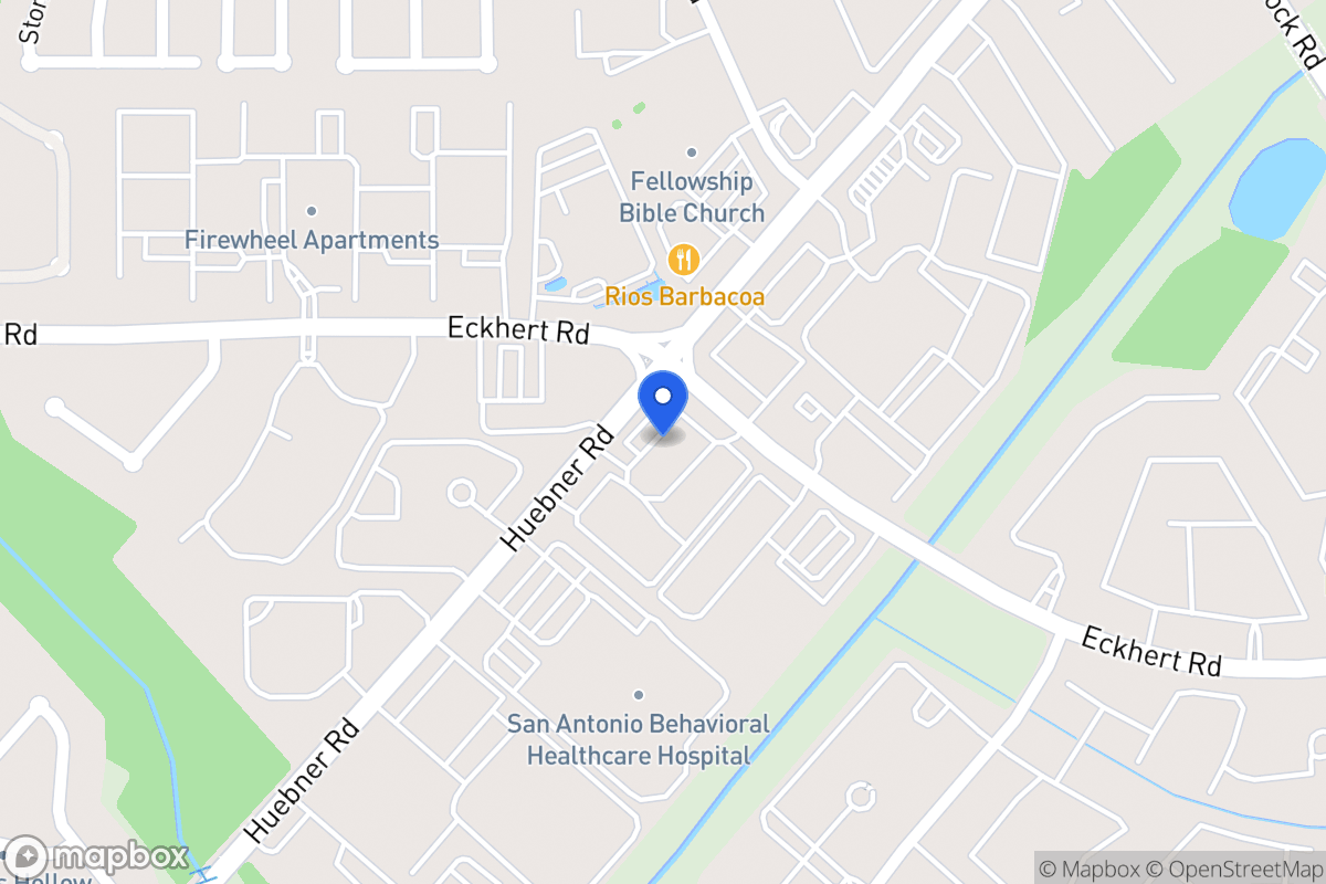 Map of 8558  Huebner Rd