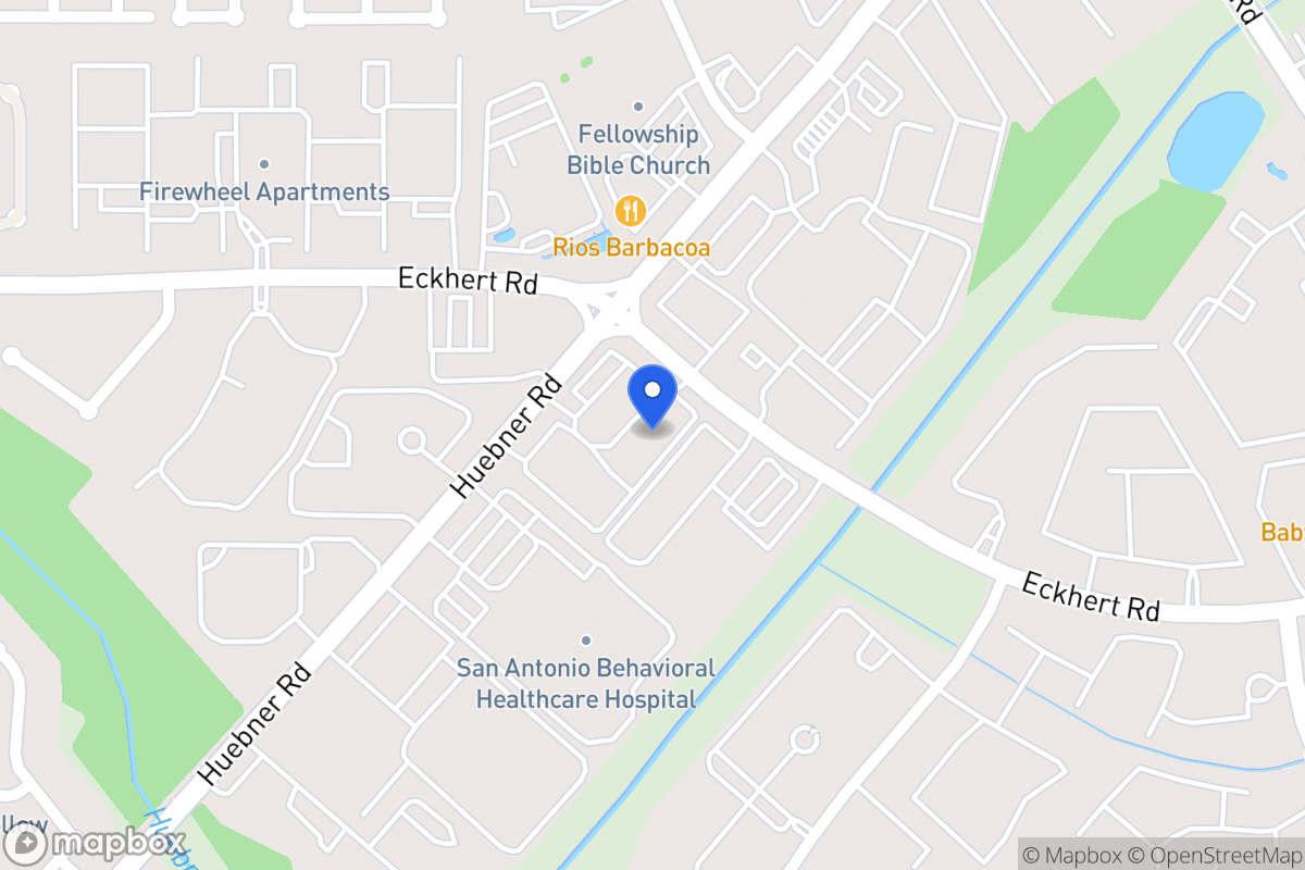 Map of 8554  Huebner Rd