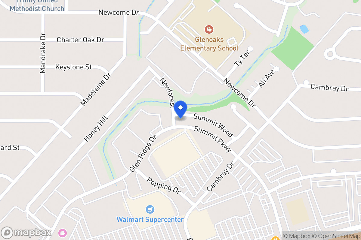 Map of 5026  Summit Wood