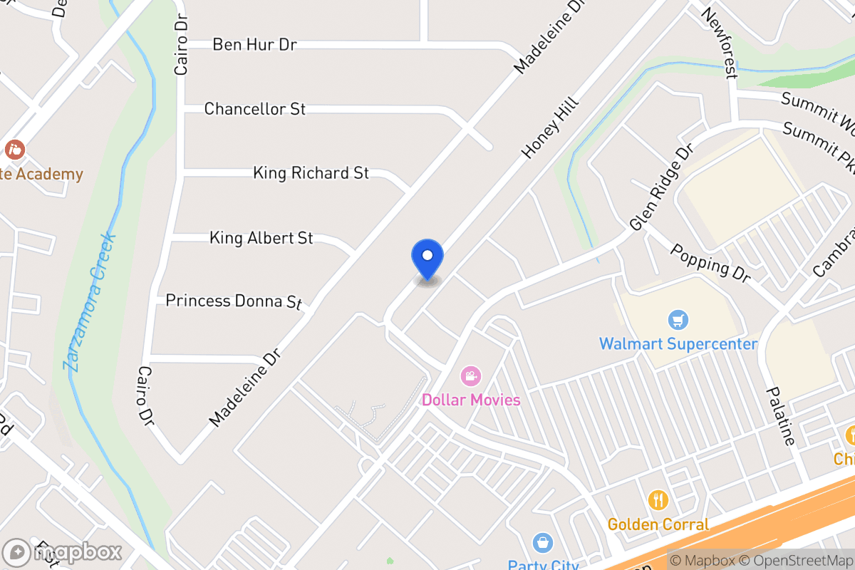 Map of 6412  Honey Hl