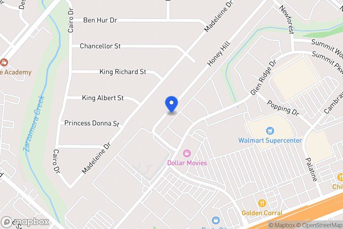 Map of 6414  Honey Hl