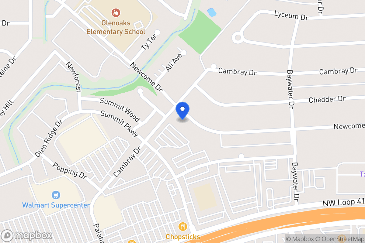 Map of 4922  Newcome Dr