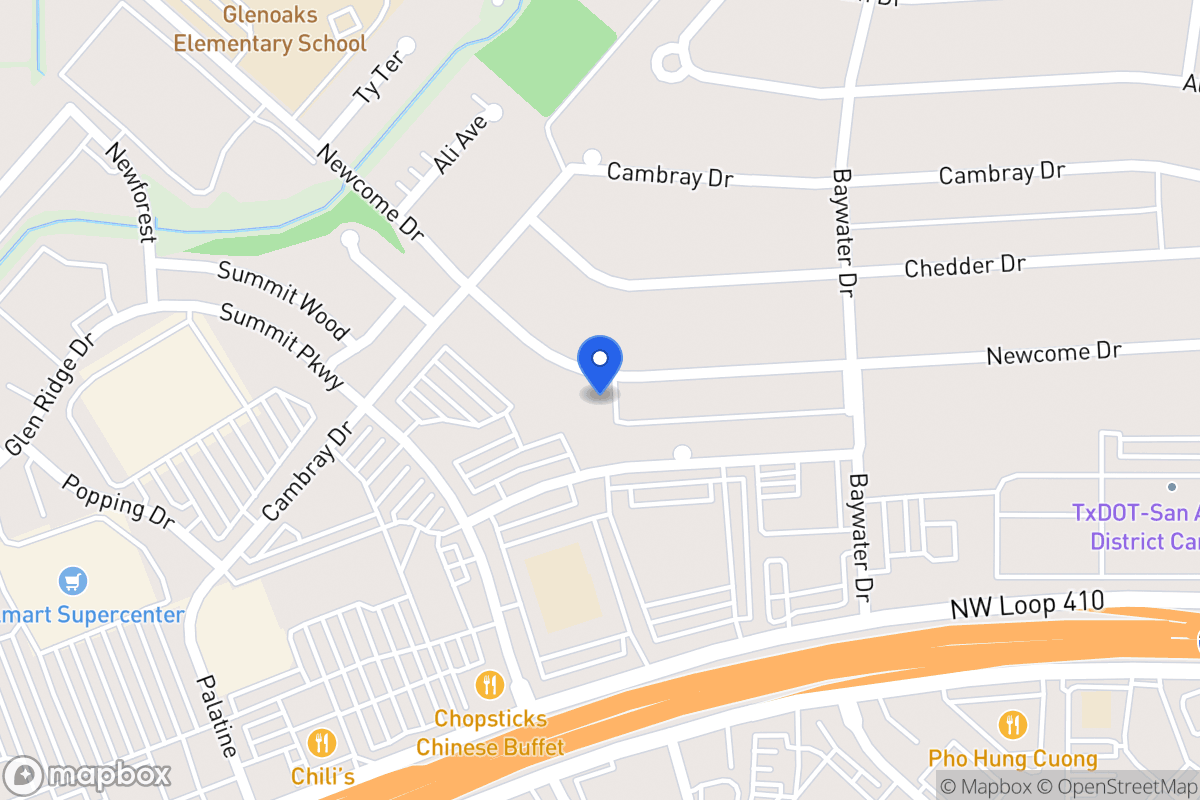 Map of 4902  Newcome Dr