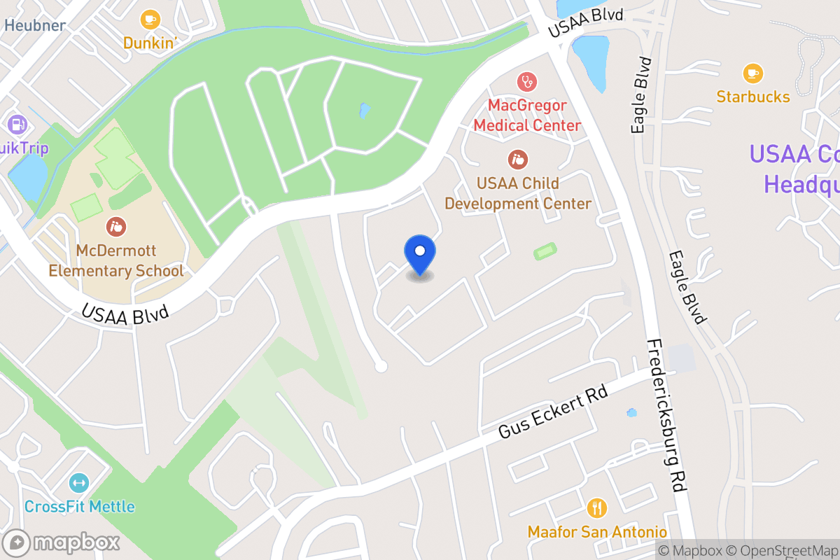Map of 4900  Usaa Blvd