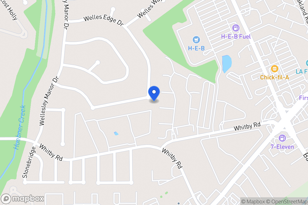 Map of 6200  Welles Brook Dr