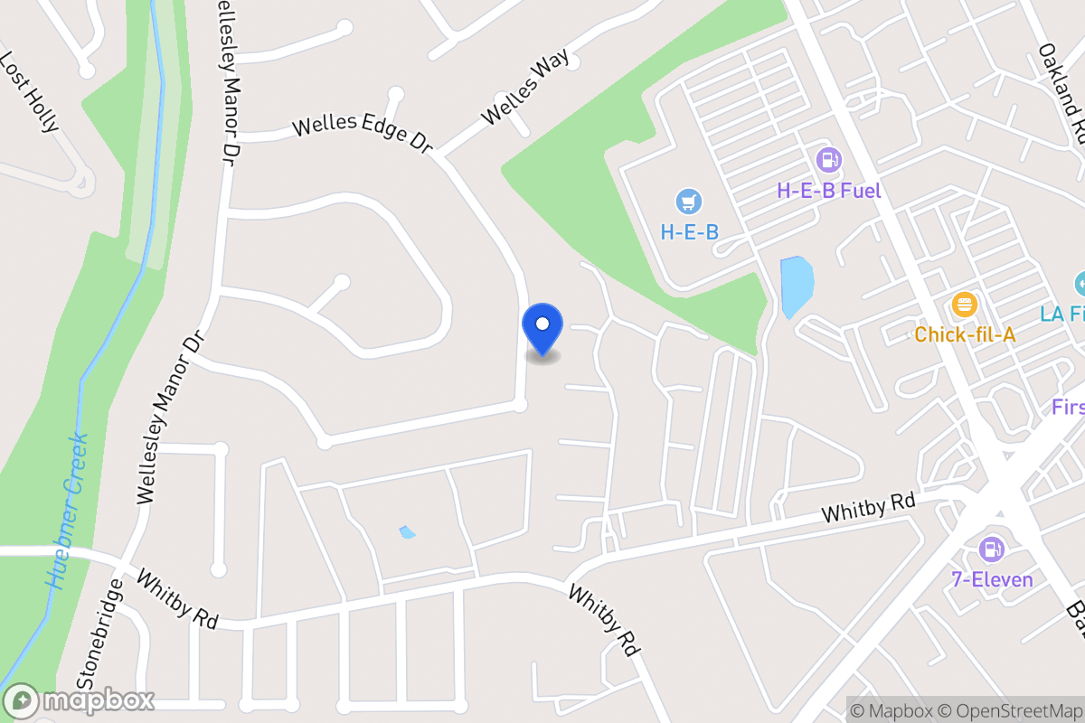 Map of 8706  Welles Edge Dr
