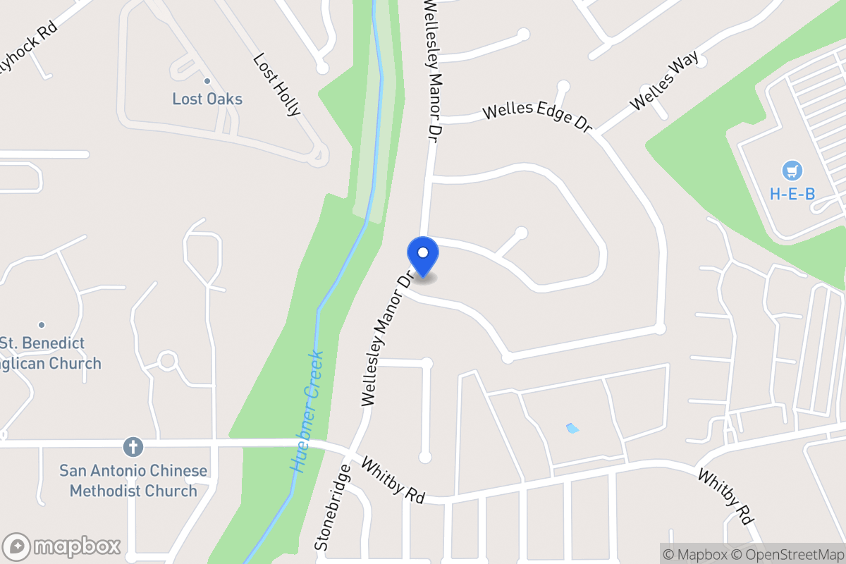 Map of 6327  Welles Brook Dr