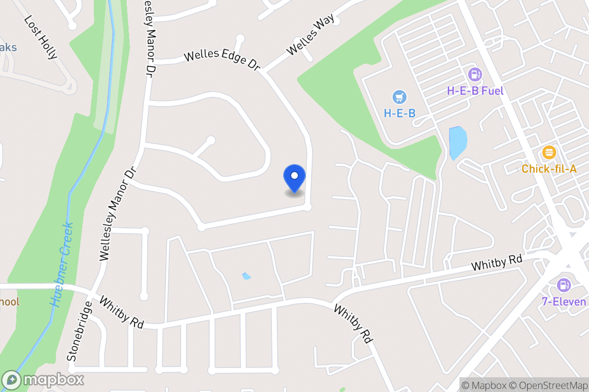 Map of 6203  Welles Brook Dr