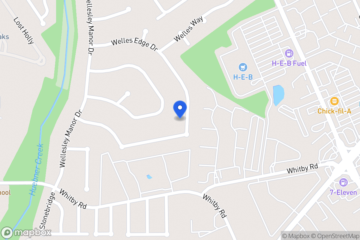 Map of 8707  Welles Edge Dr