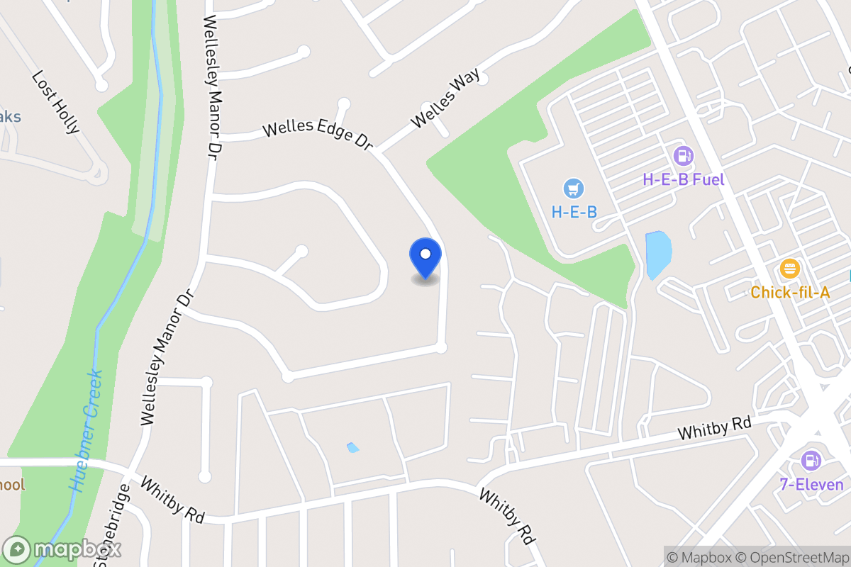 Map of 8715  Welles Edge Dr