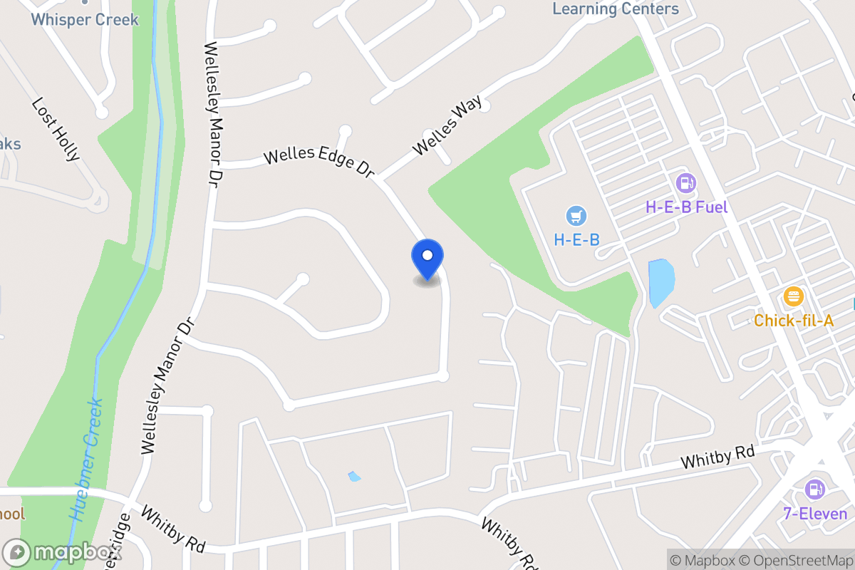 Map of 8723  Welles Edge Dr