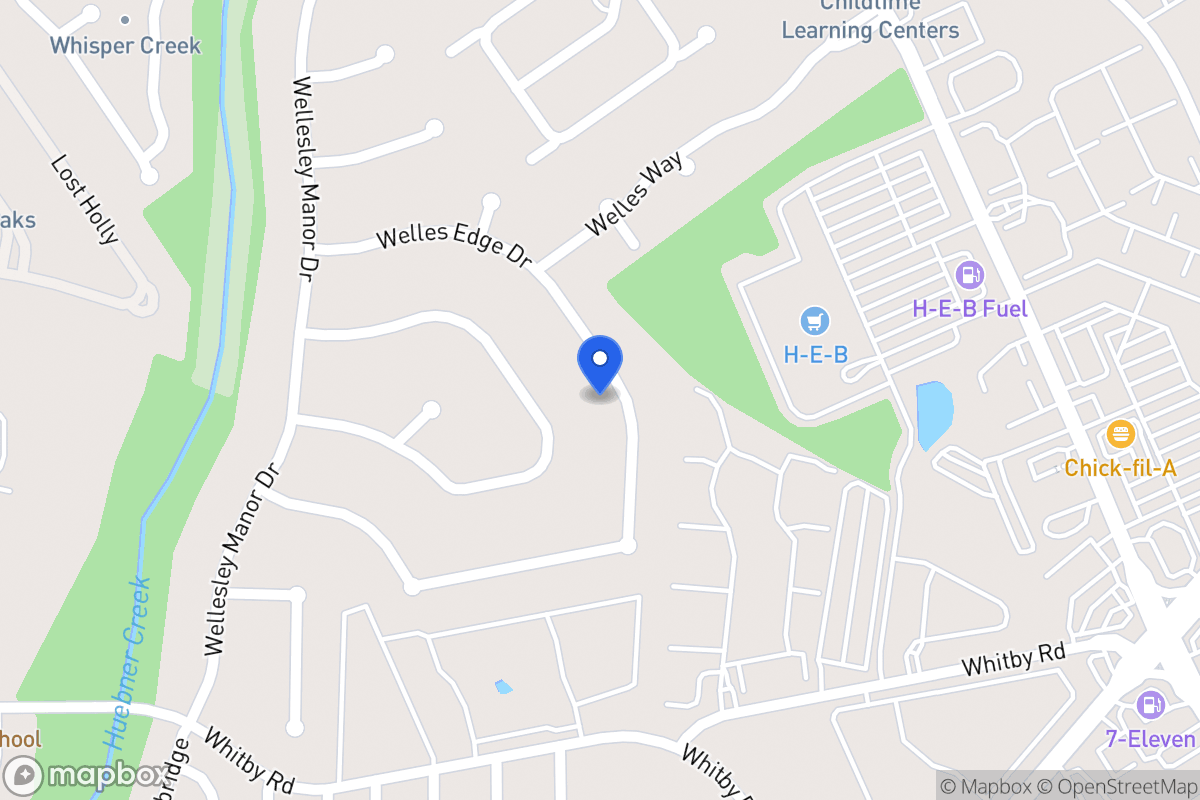Map of 8727  Welles Edge Dr