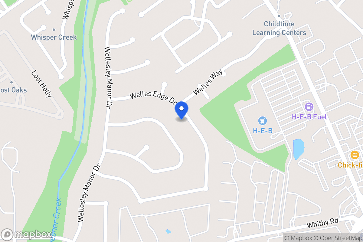 Map of 8747  Welles Edge Dr