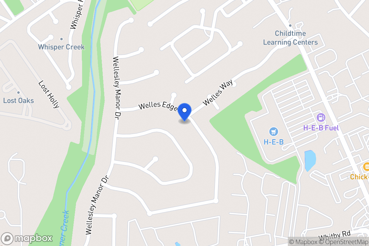 Map of 8755  Welles Edge Dr
