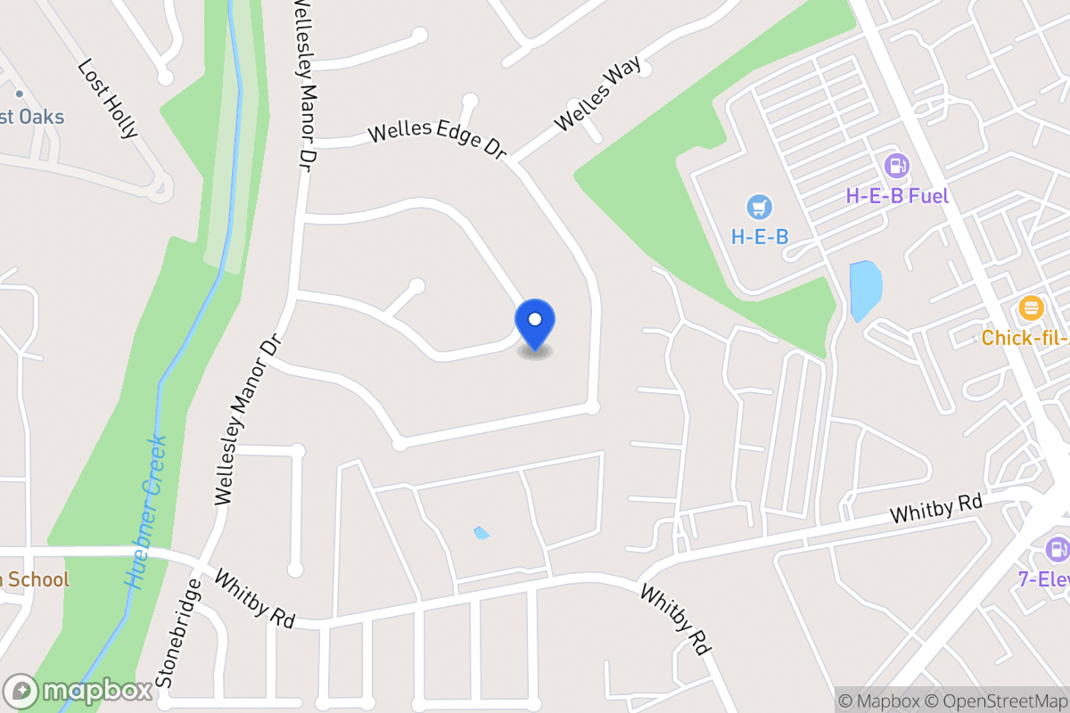 Map of 6200  Welles Creek Dr