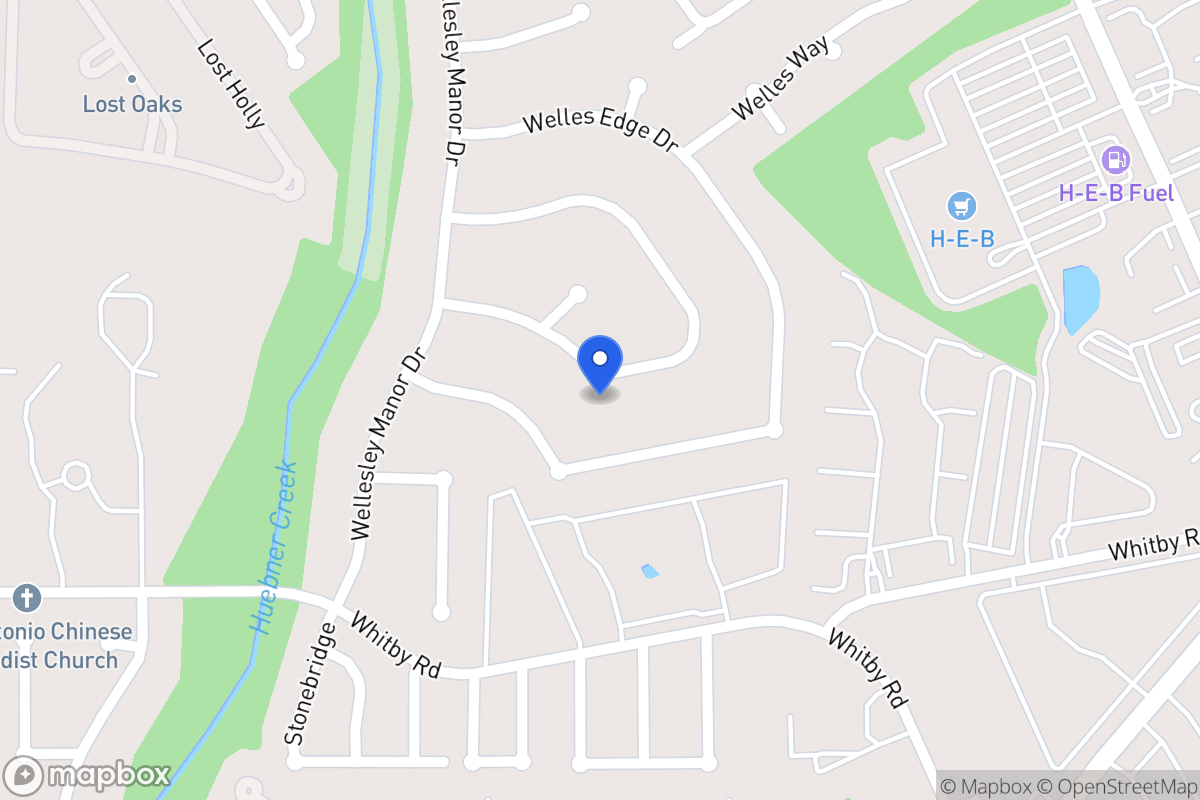 Map of 6218  Welles Creek Dr