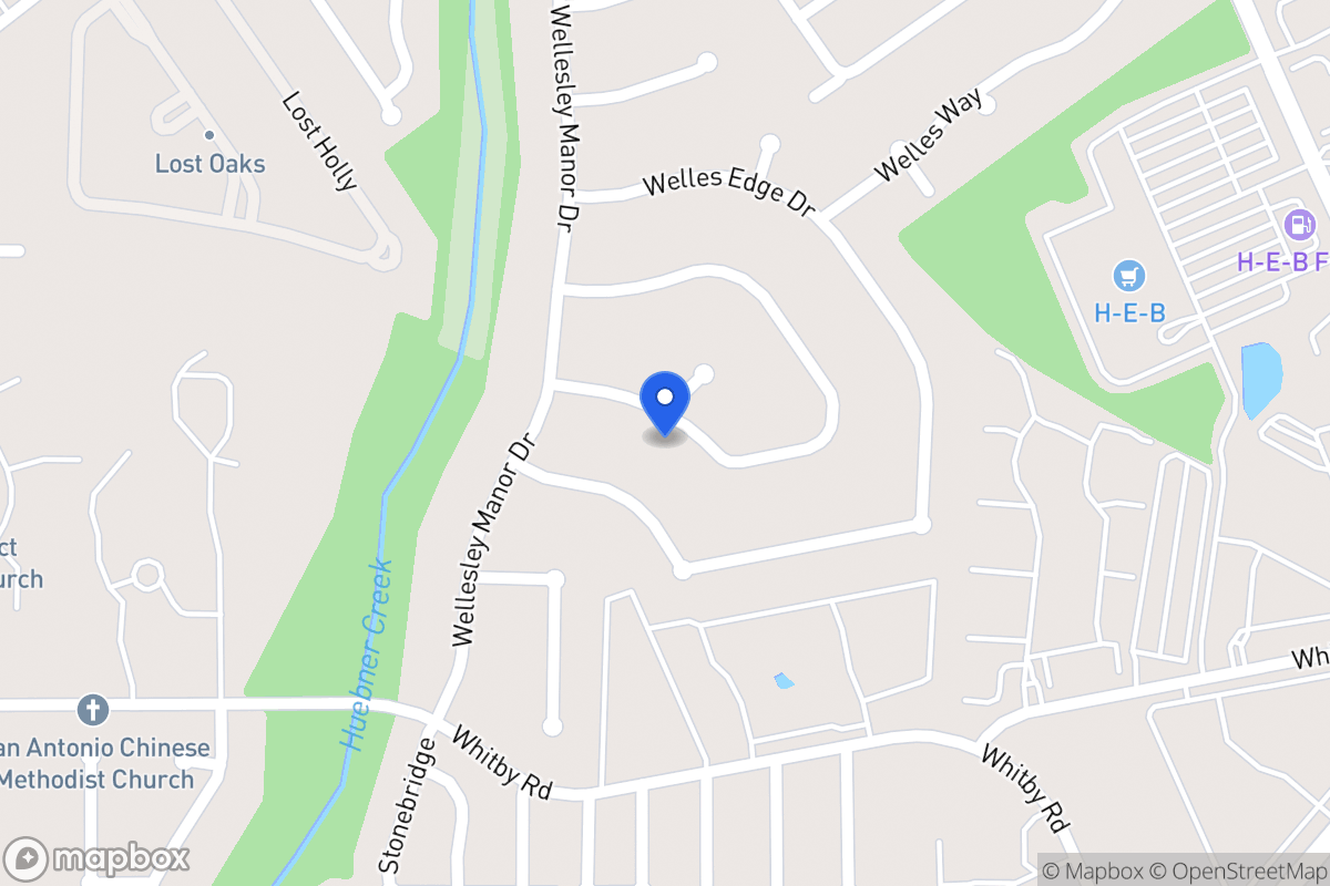 Map of 6230  Welles Creek Dr