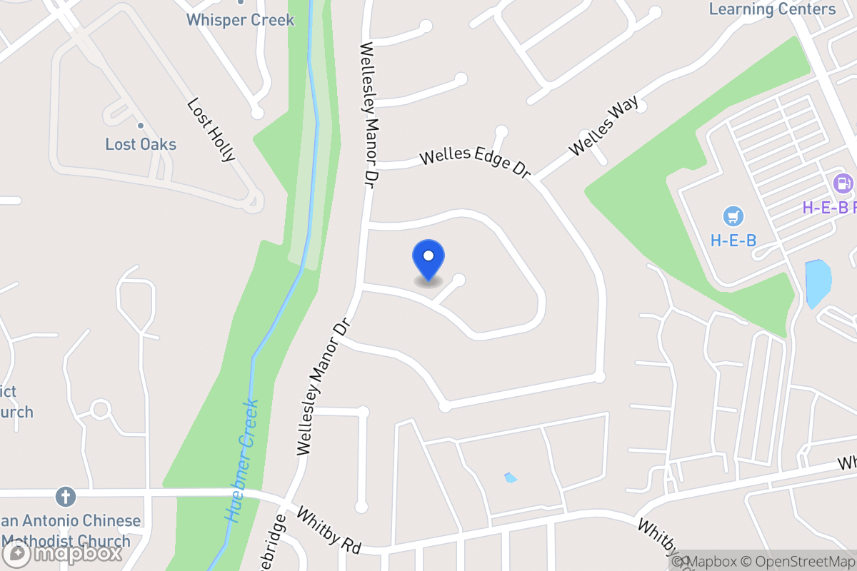 Map of 8803  Welles Creek Cir