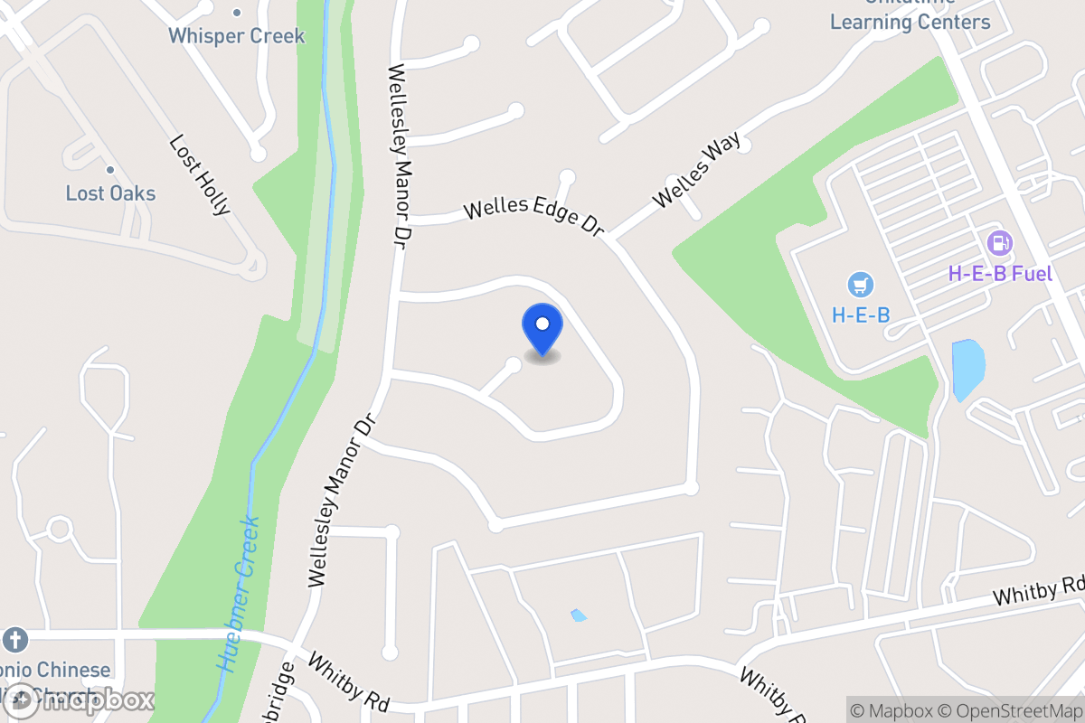 Map of 8810  Welles Creek Cir