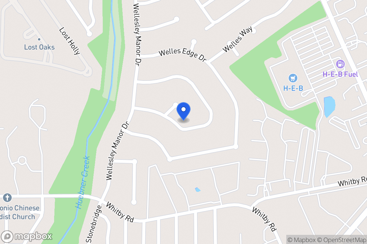 Map of 6219  Welles Creek Dr