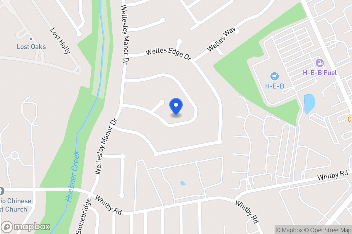 Map of 6215  Welles Creek Dr