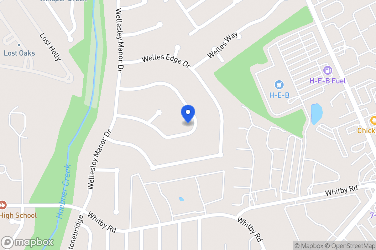 Map of 6203  Welles Creek Dr