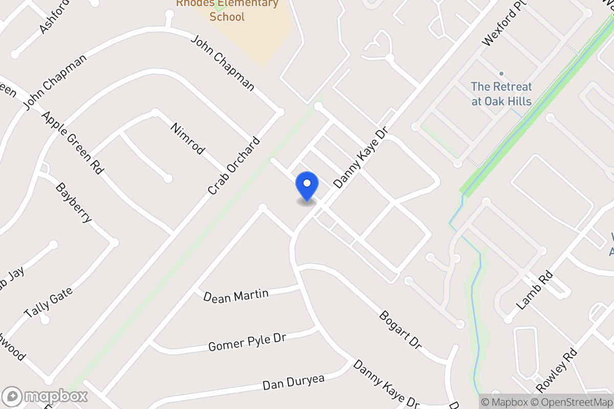 Map of 5803  Rue Burgundy