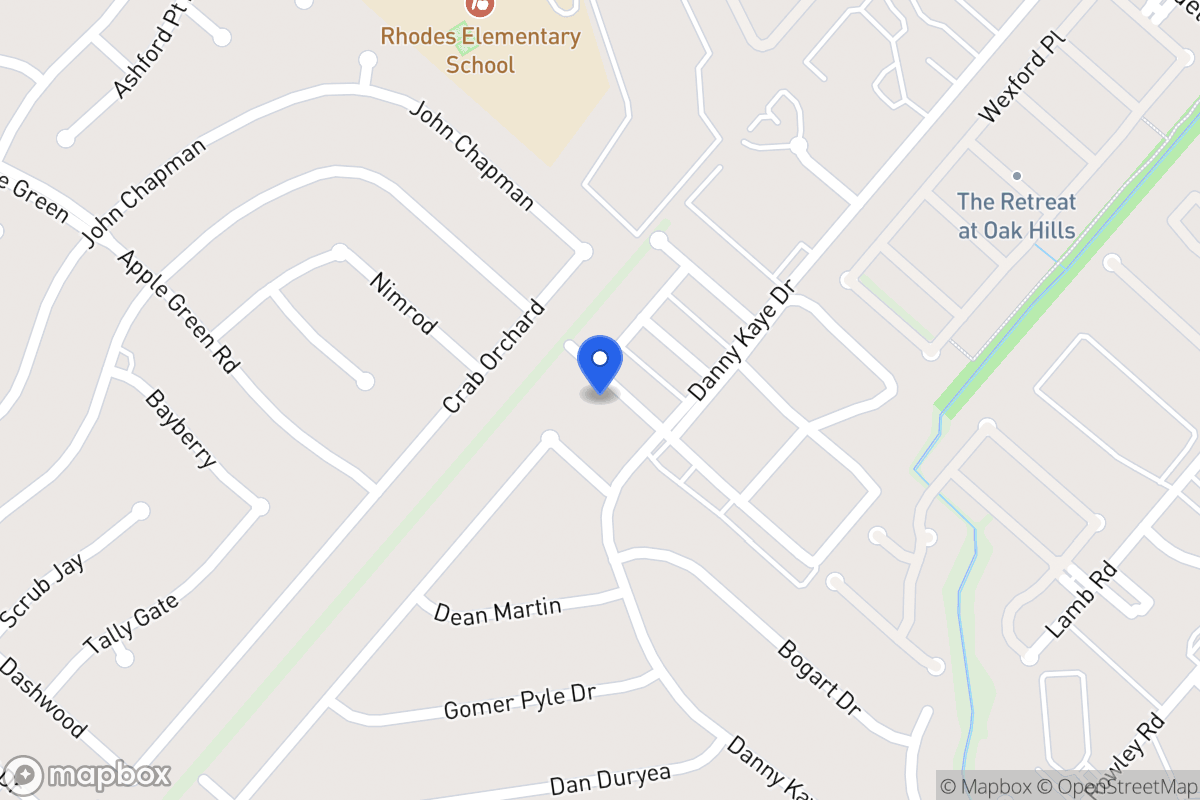 Map of 5819  Rue Burgundy