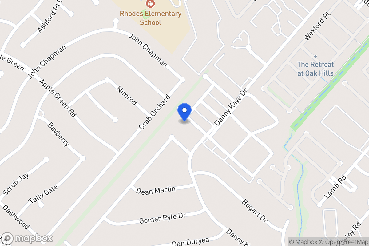 Map of 5823  Rue Burgundy