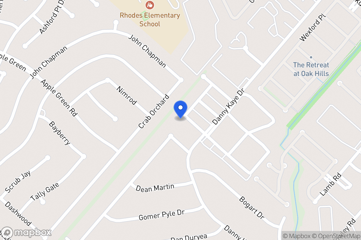 Map of 5827  Rue Burgundy