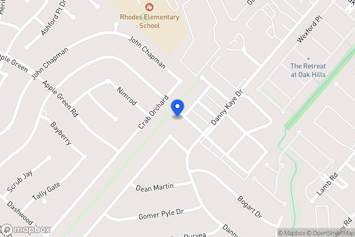 Map of 5831  Rue Burgundy