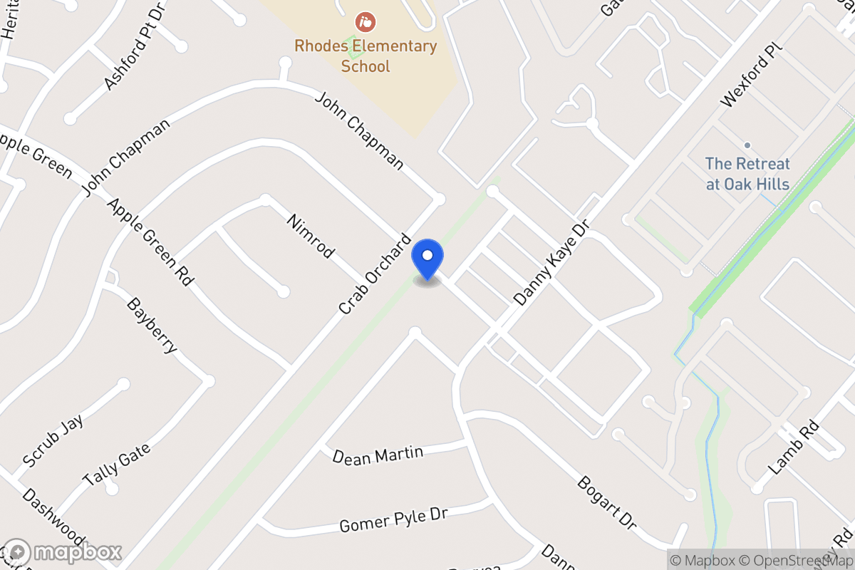 Map of 5835  Rue Burgundy