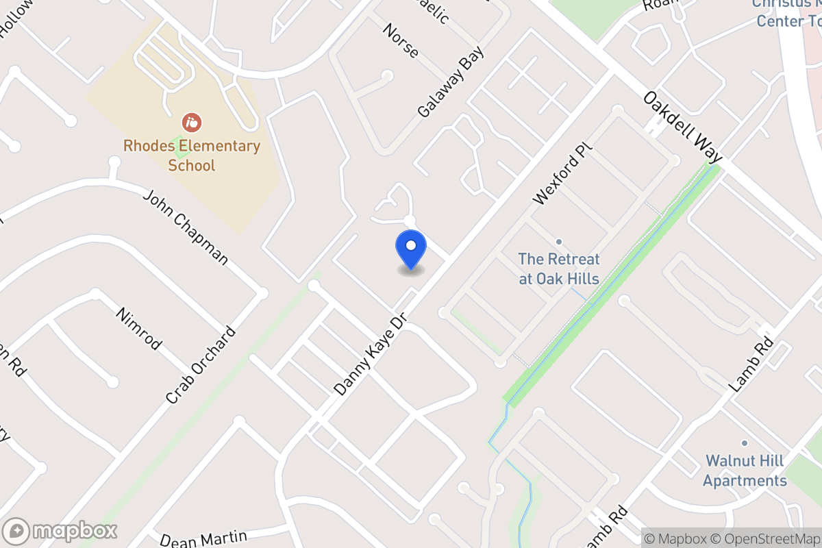 Map of 5944  Danny Kaye Dr