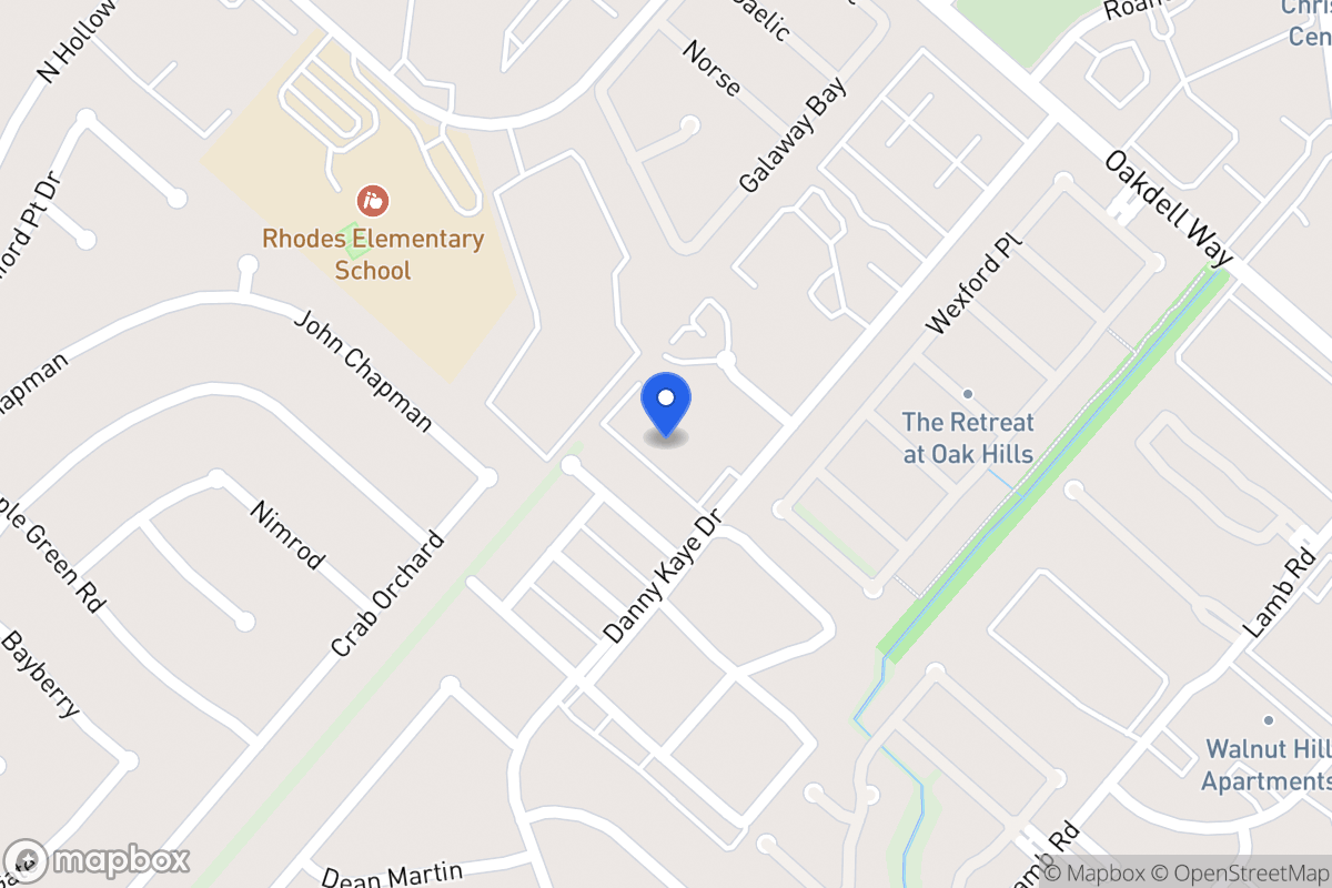 Map of 5934  Danny Kaye Dr