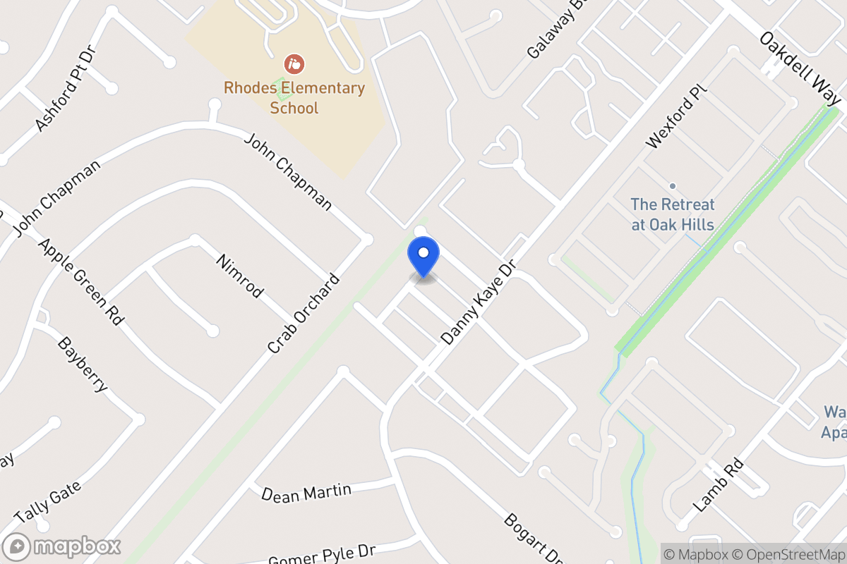 Map of 5822  Rue Bourbon