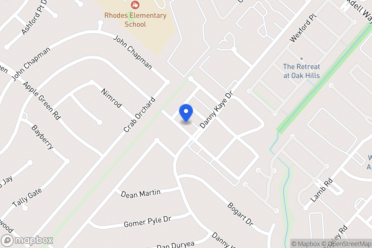 Map of 5810  Rue Burgundy