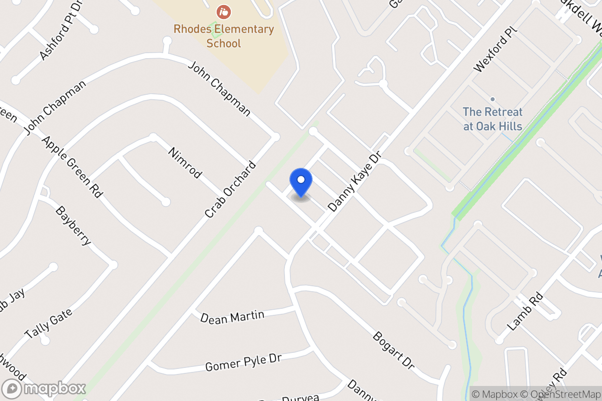 Map of 5814  Rue Burgundy