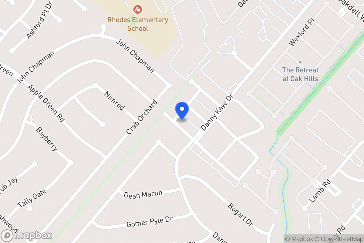 Map of 5818  Rue Burgundy