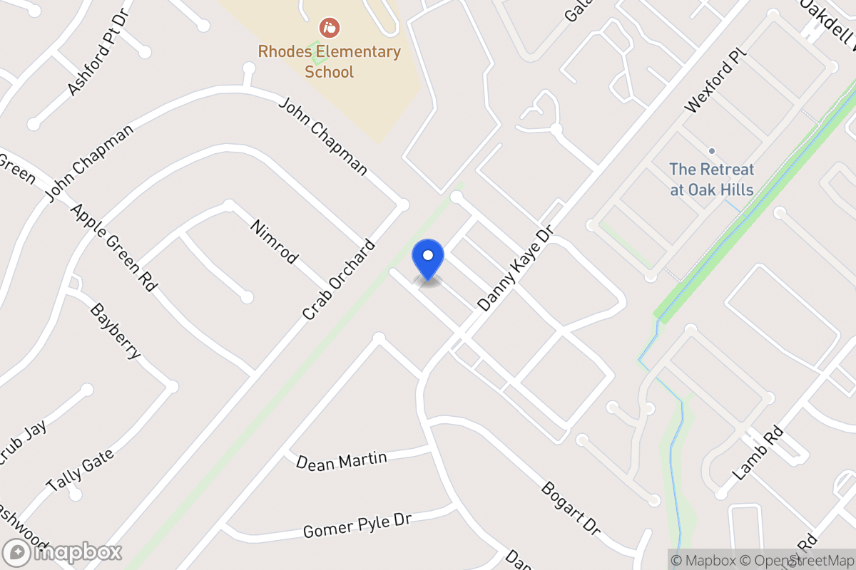 Map of 5822  Rue Burgundy