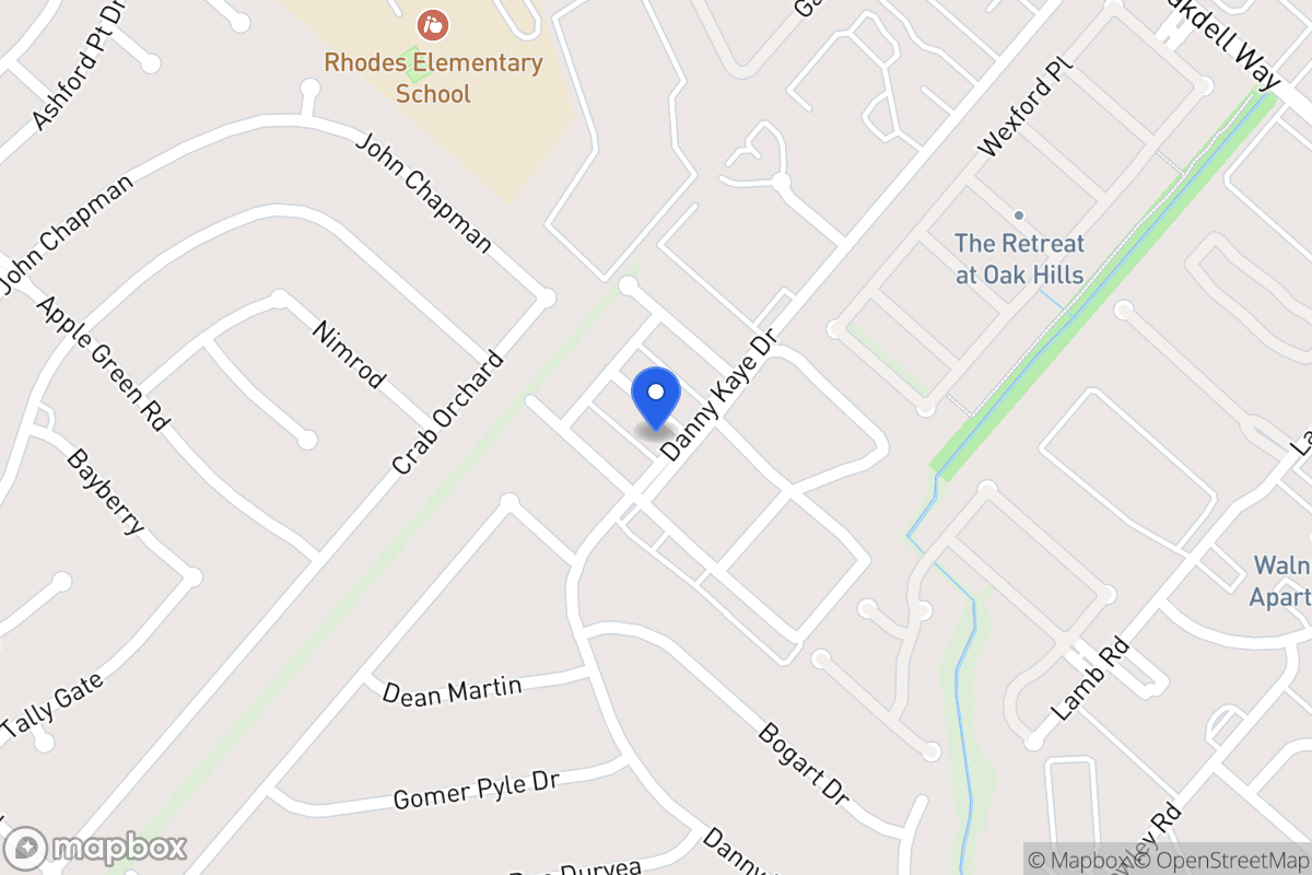 Map of 5803  Rue Bourbon