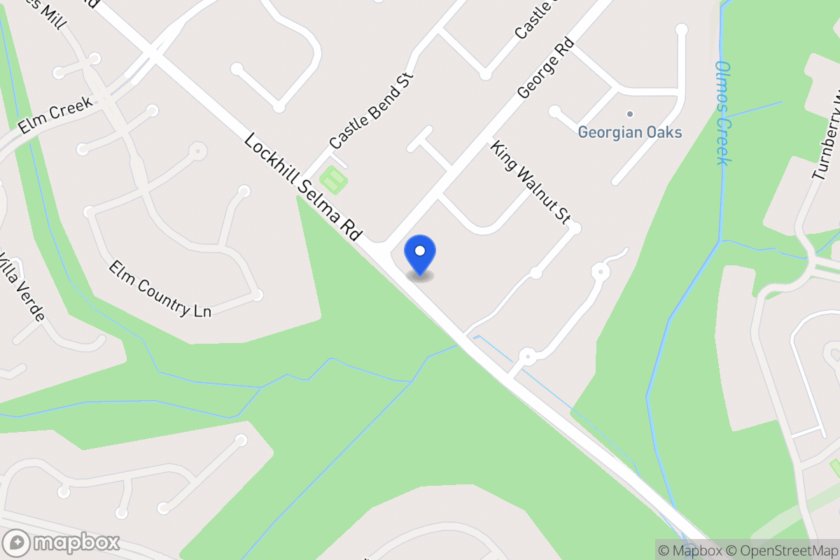 Map of Lockhill Selma Rd
