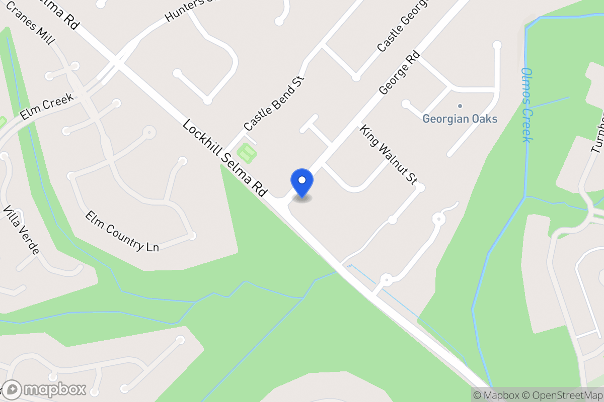 Map of 3303  Lockhill Selma Rd