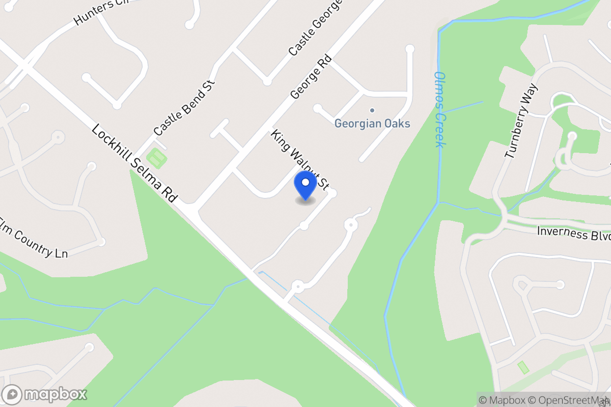 Map of 3007  King Birch St