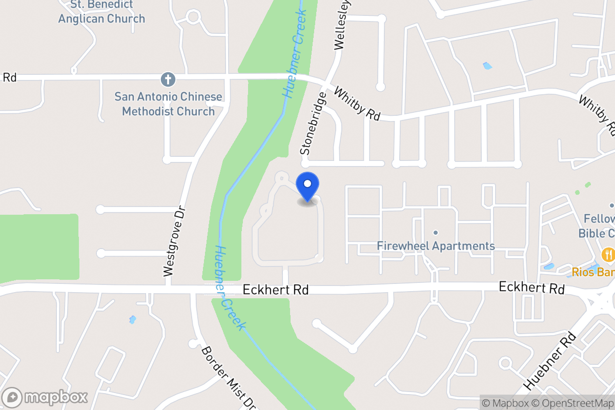Map of 8407  Echo Creek Ln