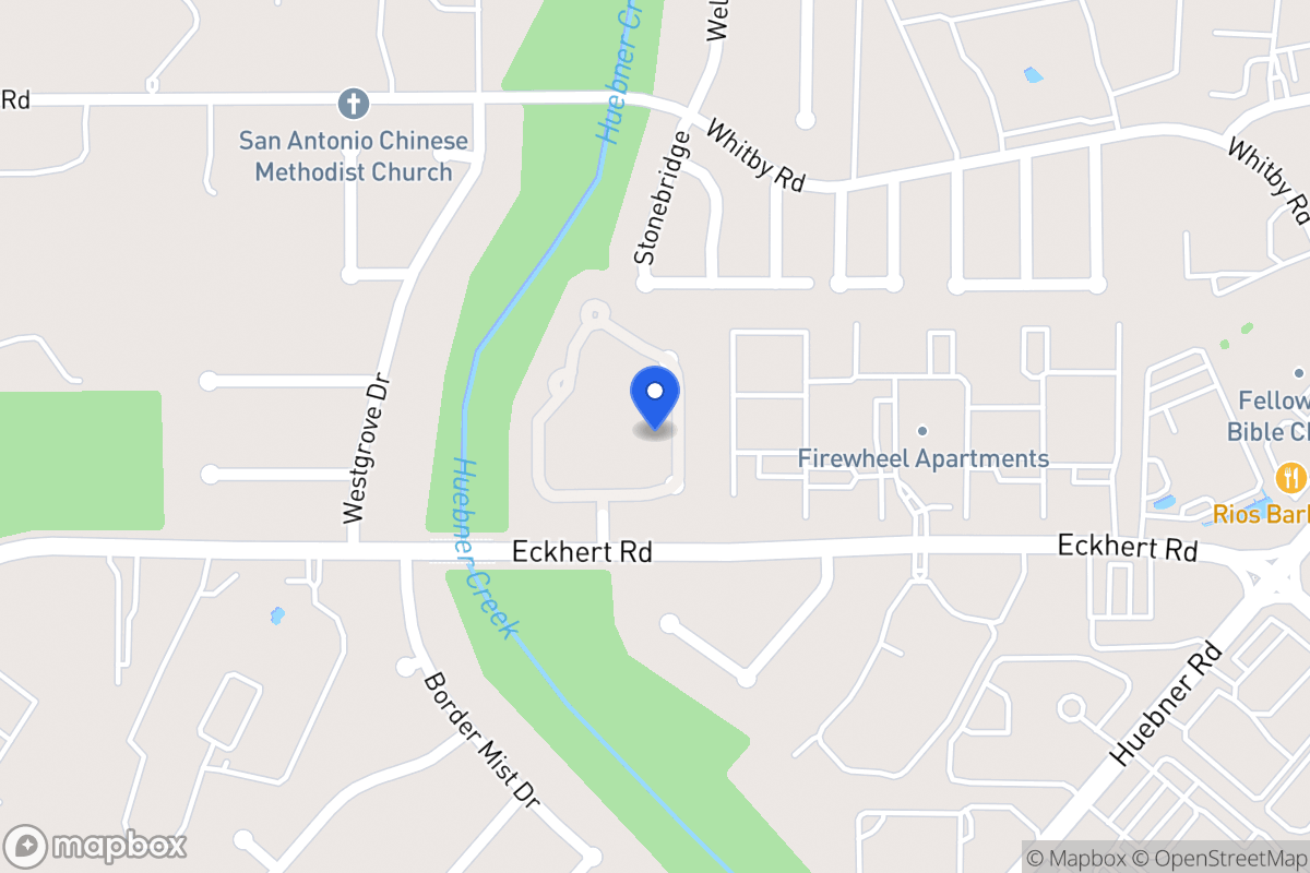 Map of 8417  Echo Creek Ln