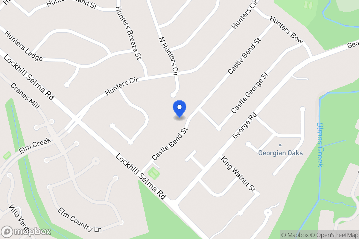 Map of 12731  Castle Bend St