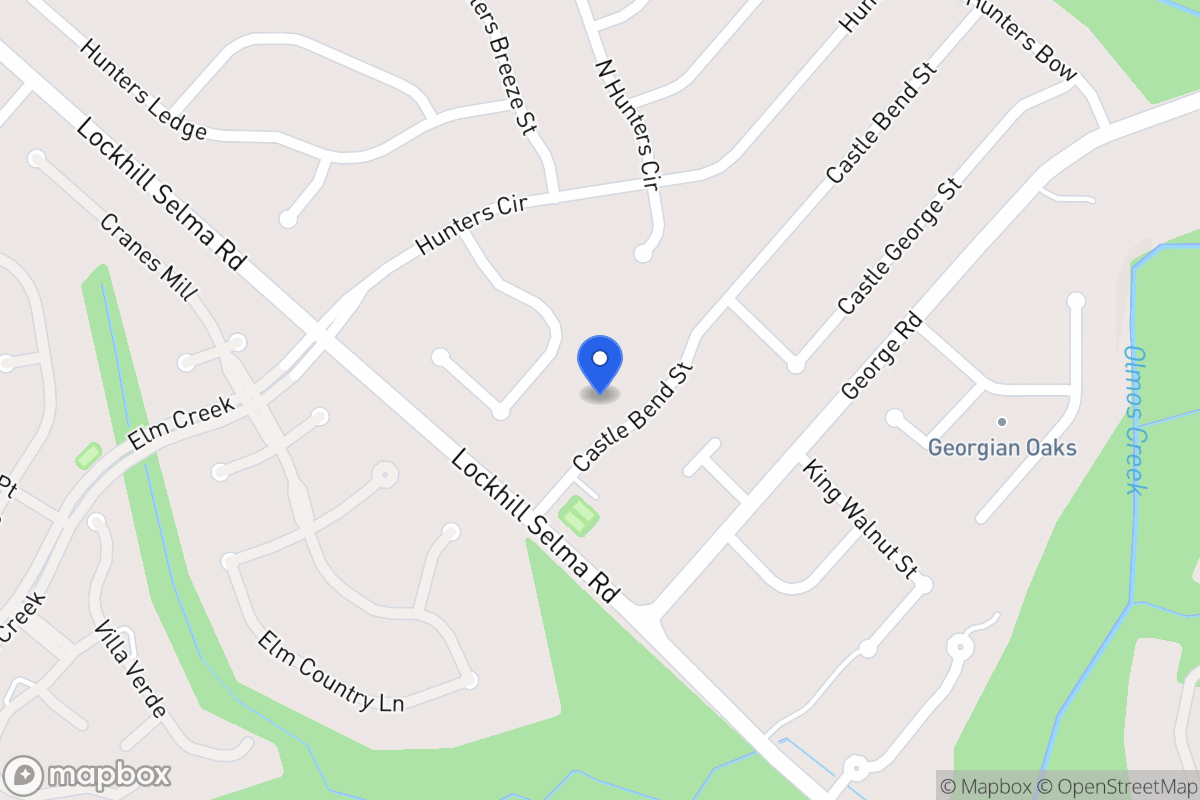 Map of 12713  Castle Bend St