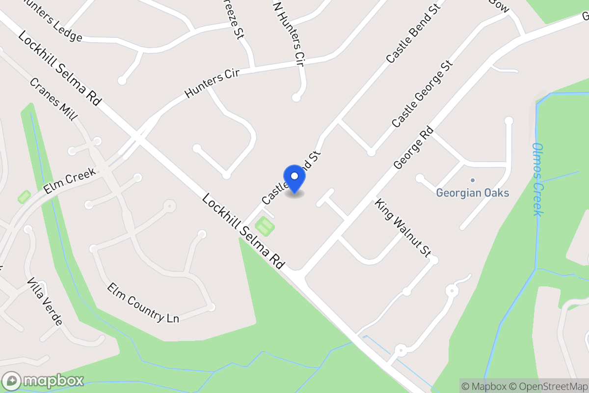 Map of 12718  Castle Bend St
