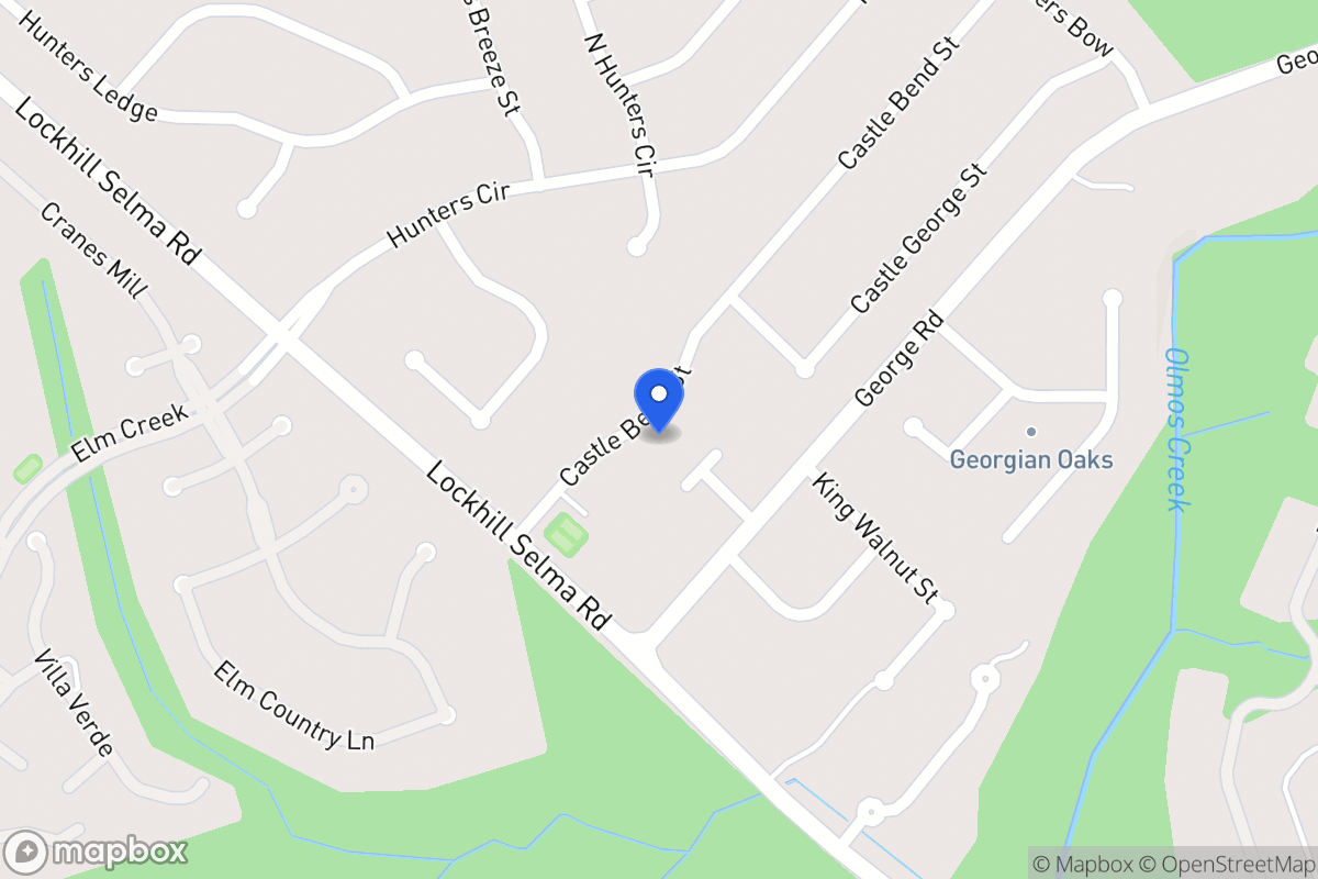 Map of 12722  Castle Bend St
