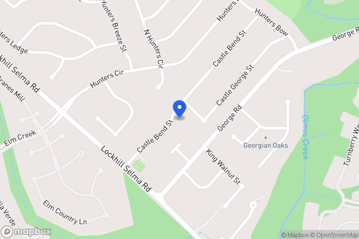 Map of 12734  Castle Bend St
